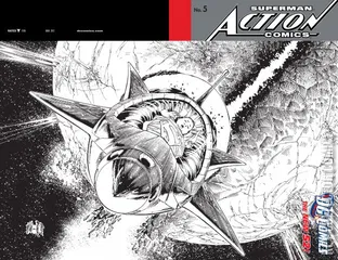 Variant Cover for Action Comics #5