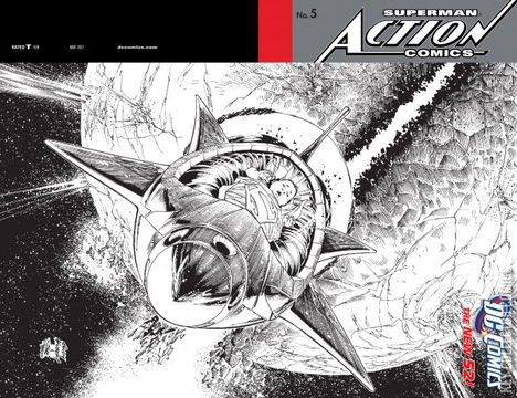 Variant Cover for Action Comics #5