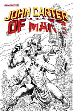 Variant Cover for John Carter of Mars #3