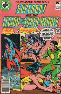 Variant Cover for Superboy and the Legion of Super-Heroes #255