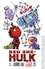 Variant Cover for Red She-Hulk #58