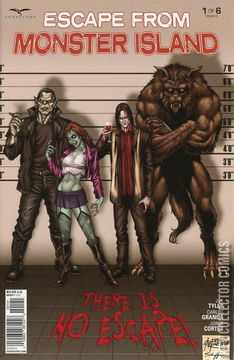 Variant Cover for Escape From Monster Island #1