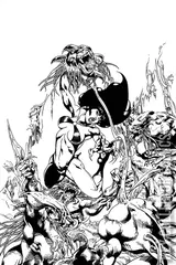 Variant Cover for Vengeance of Vampirella #9