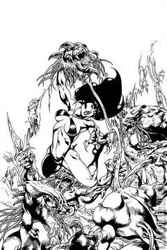 Variant Cover for Vengeance of Vampirella #9