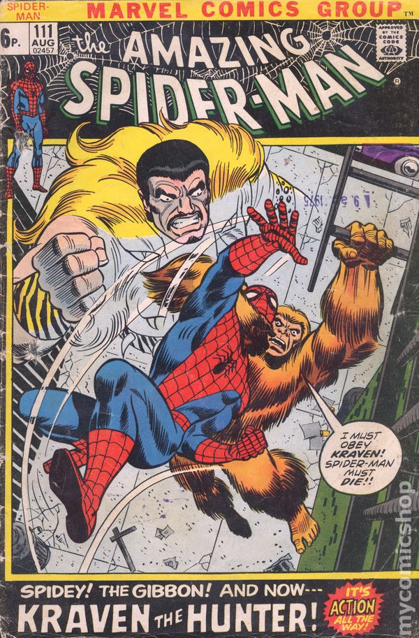 Variant Cover for Amazing Spider-Man #111