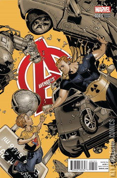 Variant Cover for Avengers #34.1