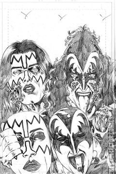 Variant Cover for KISS / Zombies #4