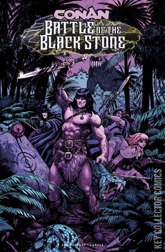 Variant Cover for Conan the Barbarian: Battle of the Black Stone #4
