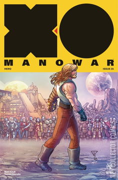 Variant Cover for X-O Manowar #25