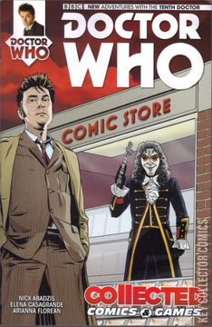 Variant Cover for Doctor Who: The Tenth Doctor #1