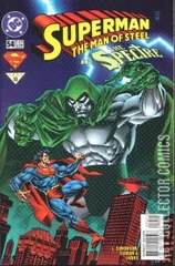 Cover for Superman: The Man of Steel #54