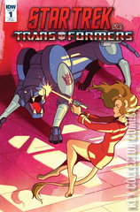 Variant Cover for Star Trek vs. Transformers #1