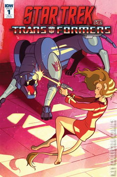 Variant Cover for Star Trek vs. Transformers #1