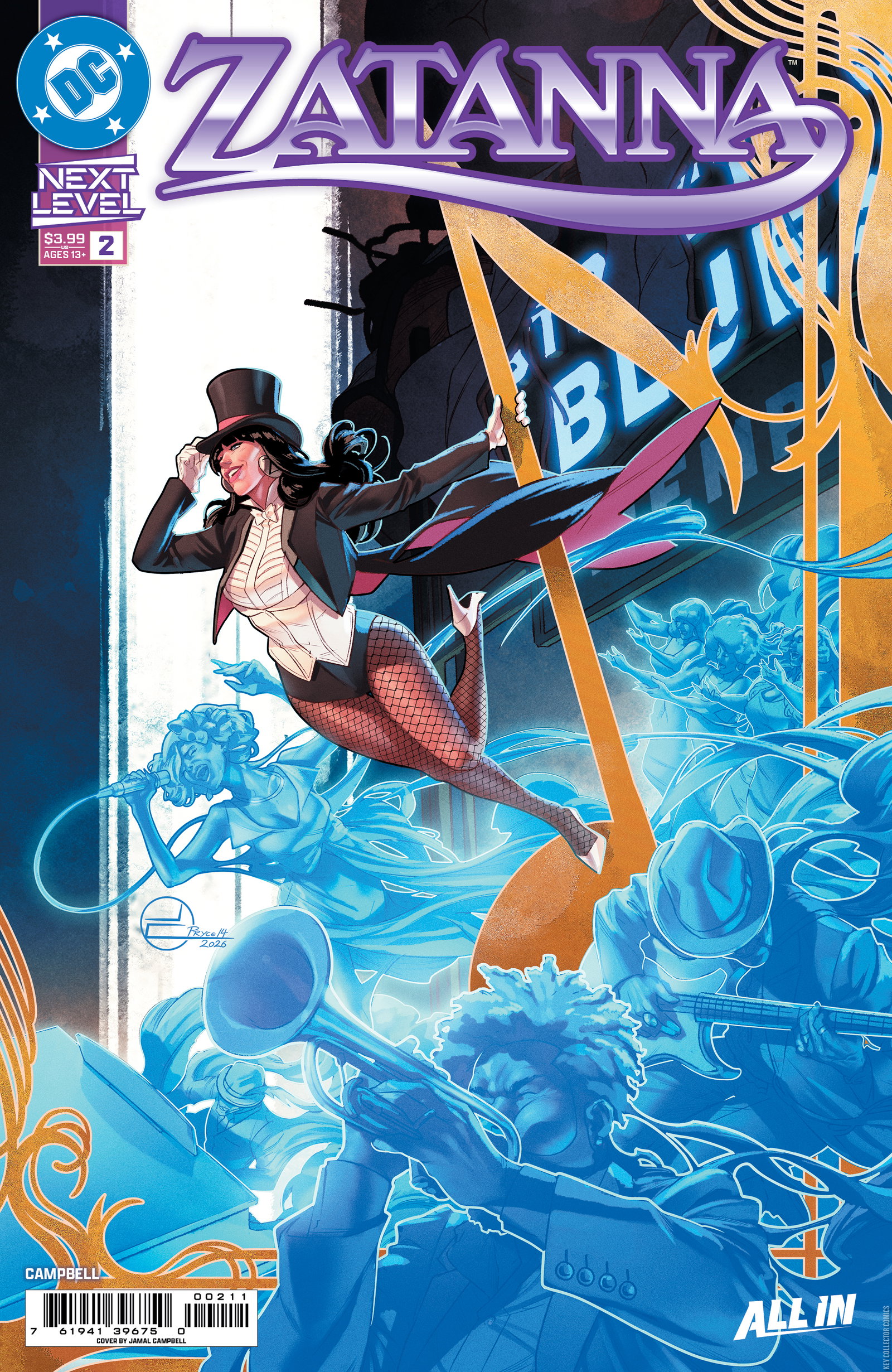 DC★Zia et les deesses de la magie 海外版 Zatanna #2 Published May 2026 | Key Collector Comics