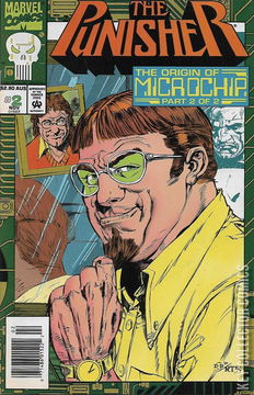 Variant Cover for Punisher: The Origin of Microchip #2