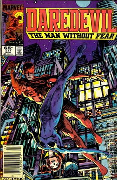 Variant Cover for Daredevil #217