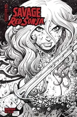 Variant Cover for Savage Red Sonja #1