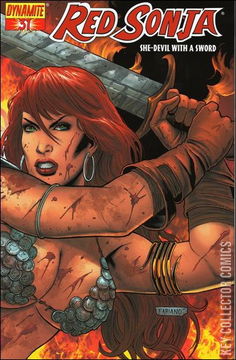 Variant Cover for Red Sonja #31