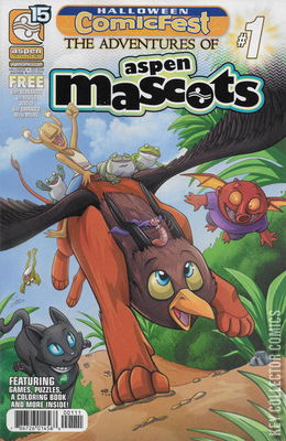 Halloween ComicFest 2018: The Adventure of  Aspen Mascots