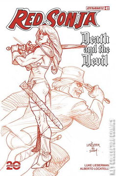 Variant Cover for Red Sonja: Death and the Devil #2