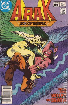 Variant Cover for Arak, Son of Thunder #11