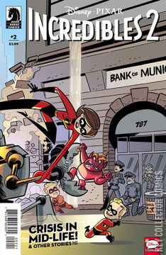 Variant Cover for The Incredibles 2: Crisis in Mid-Life #2