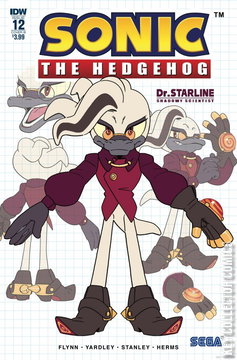 Variant Cover for Sonic the Hedgehog #12