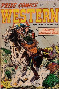 Prize Comics Western #104