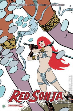 Variant Cover for Red Sonja #6