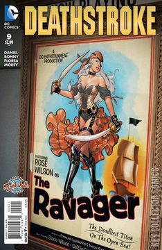 Variant Cover for Deathstroke #9