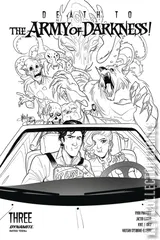 Variant Cover for Death to Army of Darkness #3