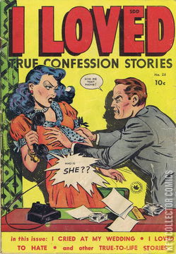 Variant Cover for I Loved Real Confession Stories #28