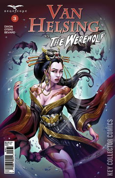 Variant Cover for Van Helsing vs. The Werewolf #3