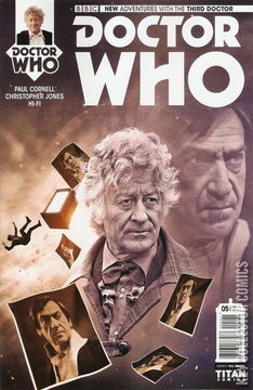 Variant Cover for Doctor Who: The Third Doctor #5