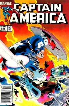 Variant Cover for Captain America #287