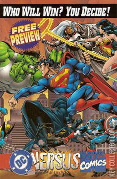 Variant Cover for DC Versus Marvel Comics