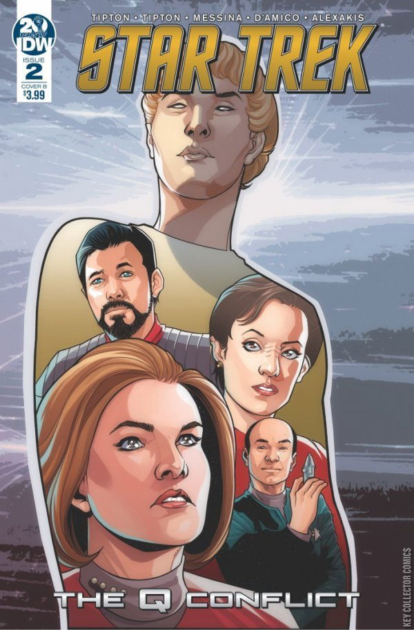 Cover art for Star Trek: The Q Conflict #2 