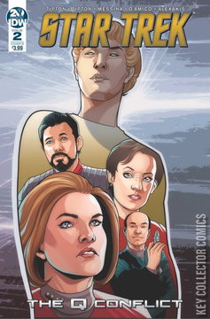 Variant Cover for Star Trek: The Q Conflict #2