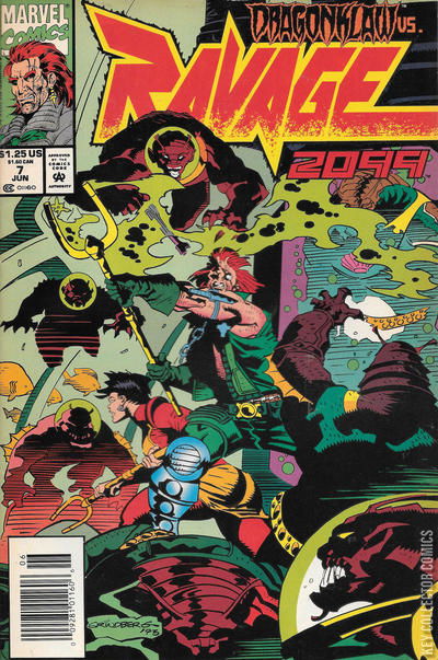 Ravage 2099 #7 Newsstand Published June 1993 | Key Col