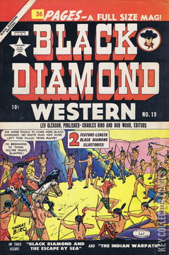 Variant Cover for Black Diamond Western #19