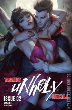 Variant Cover for Vampirella / Dracula: Unholy #2