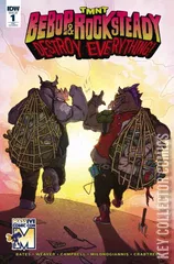 Variant Cover for Teenage Mutant Ninja Turtles: Bebop & Rocksteady Destroy Everything #1