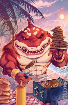 Variant Cover for Street Sharks #4