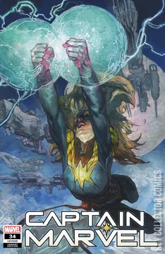 Variant Cover for Captain Marvel #34