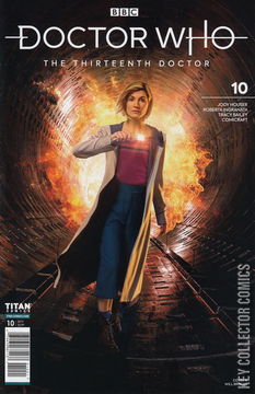 Variant Cover for Doctor Who: The Thirteenth Doctor #10