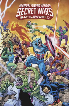 Variant Cover for Marvel Super-Heroes: Secret Wars - Battleworld #2