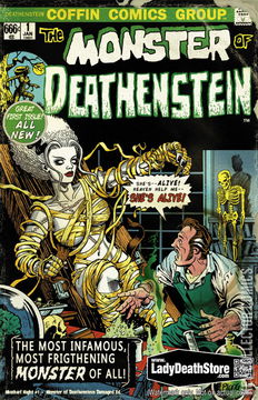 Variant Cover for Lady Death: Mischief Night #1