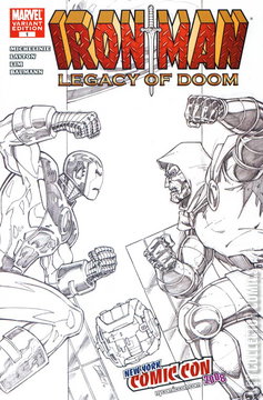 Variant Cover for Iron Man: Legacy of Doom #1