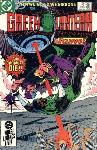 Cover art for Green Lantern #186