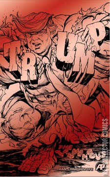 Variant Cover for Tremendous Trump: A Man Child Covfefe #1